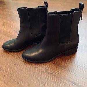 Cole Haan Grand. OS black ankle waterproof booties